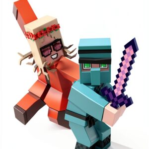 Diary of an 8-Bit Warrior Minecraft Book for Kids-0