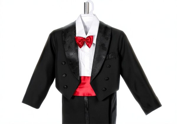 Dressy Daisy Boys Tuxedo Suit Set Polyester Formal Wear-1