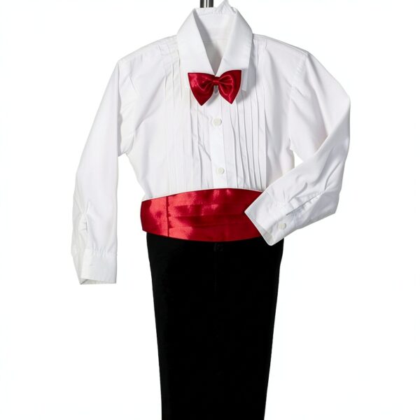 Dressy Daisy Boys Tuxedo Suit Set Polyester Formal Wear-5