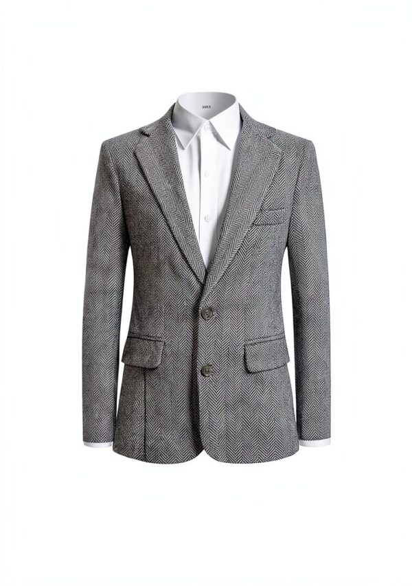 Boys Dress Coat Soft Fabric Notch Lapel Sizes 3-18-4