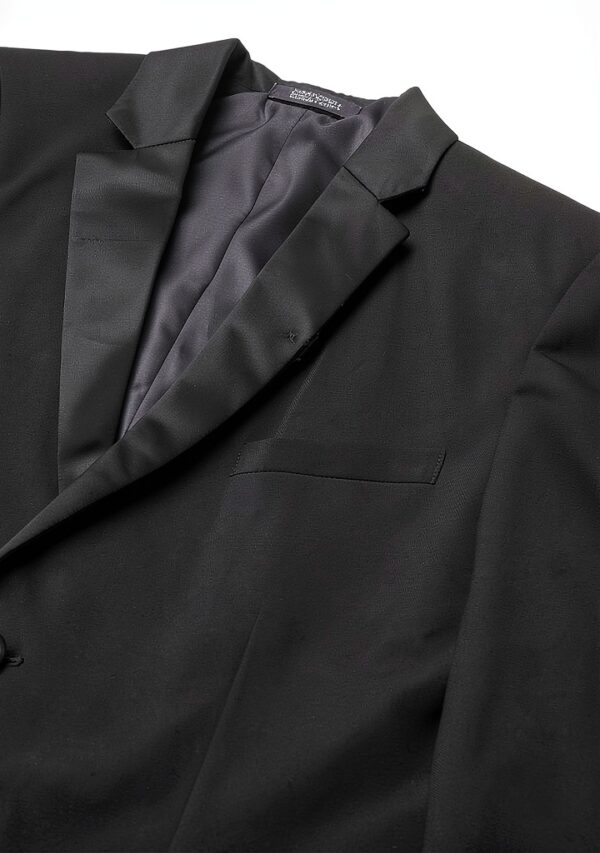 Van Heusen Boys Tuxedo Suit Set Classic Satin Trim-3