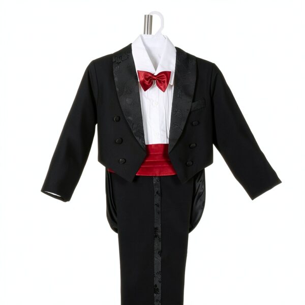 Dressy Daisy Boys Tuxedo Suit Set Polyester Formal Wear-2