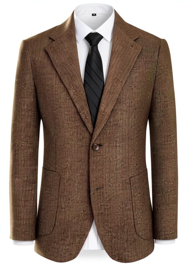 Boys Dress Coat Soft Fabric Notch Lapel Sizes 3-18-5