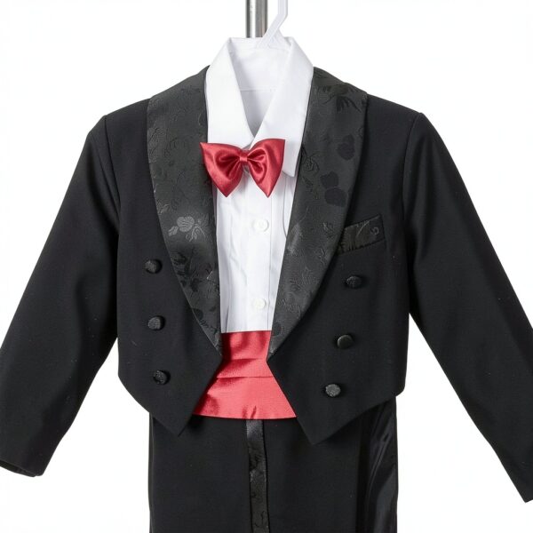 Dressy Daisy Boys Tuxedo Suit Set Polyester Formal Wear-4