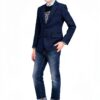 Boys Dress Coat Soft Fabric Notch Lapel Sizes 3-18-2