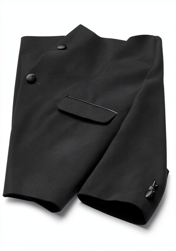 Van Heusen Boys Tuxedo Suit Set Classic Satin Trim-4